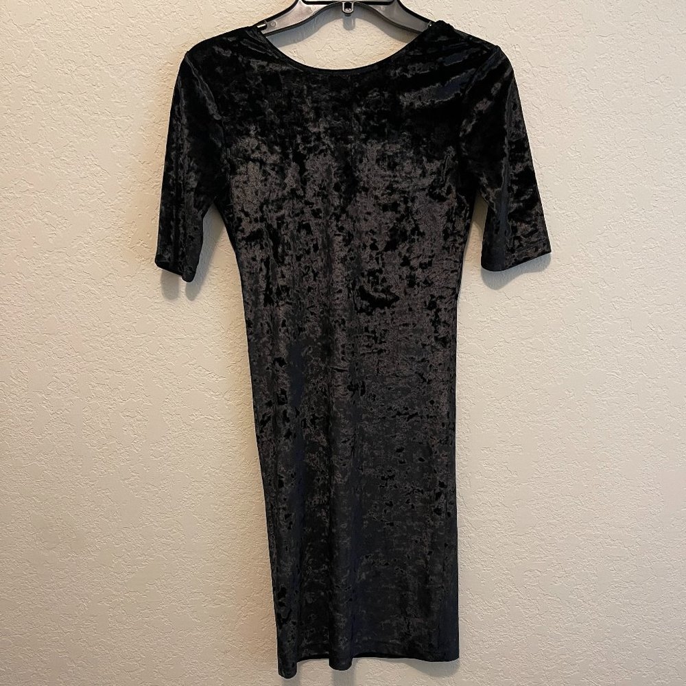 Black Velvet Dress